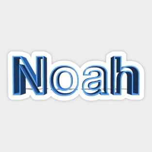 Noah Name-- Sticker